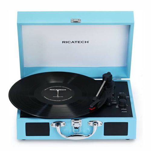 Gramofon Ricatech RTT21 Advanced (659055) Niebieski na Arena.pl