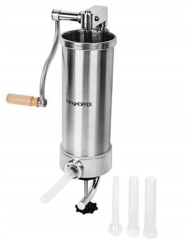 NADZIEWARKA Pionowa do Kiełbas Wędlin MASZYNKA Szpryca Lewarek 3kg na Arena.pl