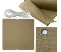 Osłona balkonowa balkon taras płot 0,9X5m toupe