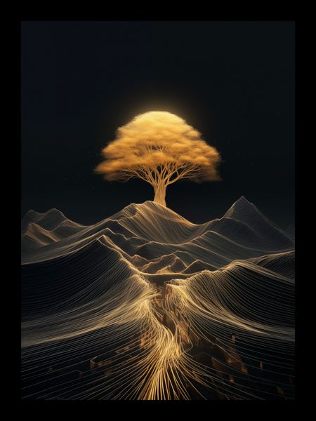 Plakat 13x18cm Drzewo Energii zdjęcie 2