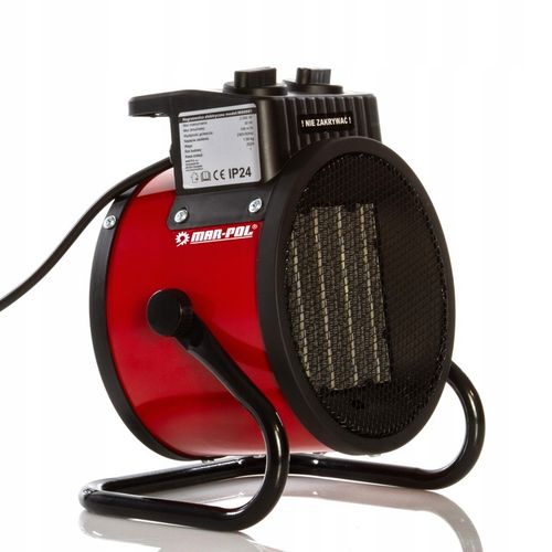 NAGRZEWNICA ELEKTRYCZNA 2000W OGRZEWACZ WENTYLATOR TERMOWENTYLATOR FARELKA na Arena.pl