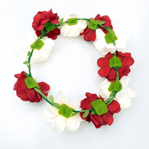 WIANEK dla Kibicki biało czerwone kwiaty Panieński na Arena.pl