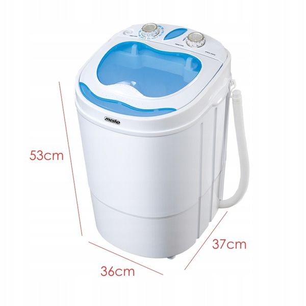 Mesko Pralka Turystyczna Przenośna Wirnikowa z Wirówką MS 8053 zdjęcie 11