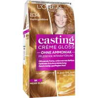 Farba do włosów bez amoniaku miedziany złoty blond Loreal Casting