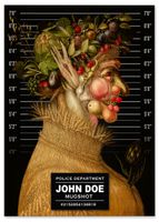 Plakat w ramce warzywa john doe 61x91 cm w czarnej ramie