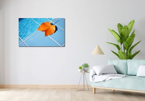 Obraz 100x60cm Liść przy Wodzie na Arena.pl