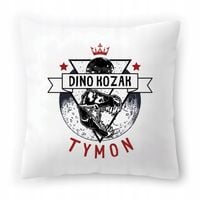 Poduszka Biała 40X40 Cm Dla Tymona Syna Dziecka Z Nadrukiem Ze Zdjęciem