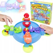 LT549 GRA PLANSZOWA GŁODNE ŻABKI WESOŁE ŻABKI KULKI GRA ZRĘCZNOŚCIOWA