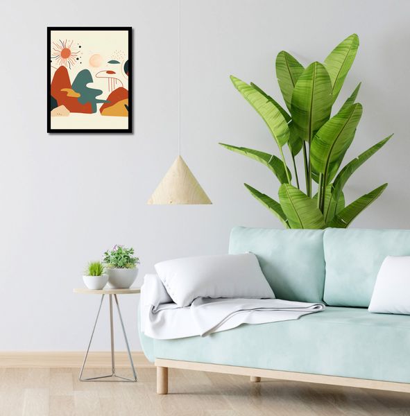 Plakat 40x50cm Kosmos Barw zdjęcie 4