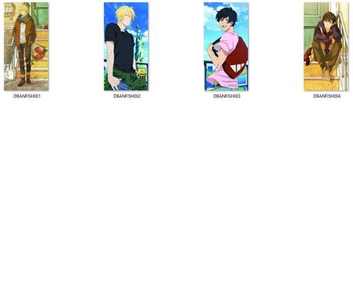 Dakimakura Banana Fish DO WYBORU na Arena.pl