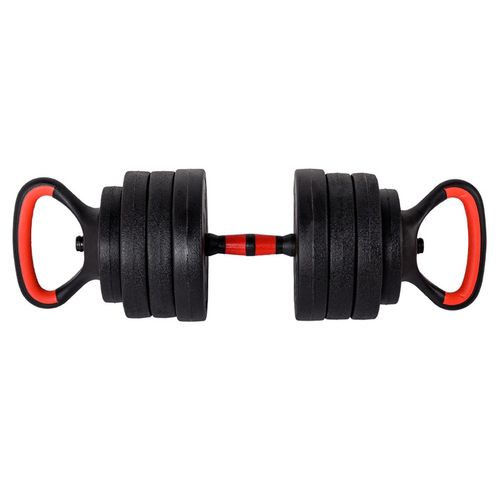 HANTLE BITUMICZNE REGULOWANE 2x20 KG+SZTANGA+UCHWYTY KETTLEBELL RP12-40 na Arena.pl