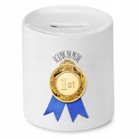 Skarbonka Prezent Dla Rolnika Na Medal Z Nadrukiem Ze Zdjęciem