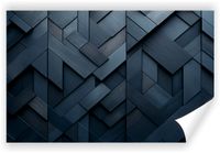 Fototapeta PREMIUM STRUKTURA ZMYWALANA ABSTRAKCYJNE KSZTAŁTY GEOMETRYCZNE