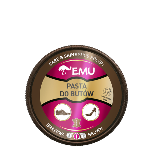 EMU Pasta do butów - brązowa - 50ml na Arena.pl