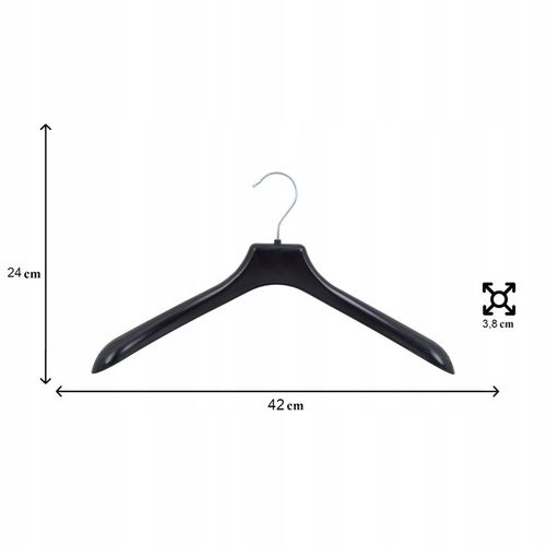 WIESZAKI UBRANIOWE NA ŻAKIETY MARYNARKI 10 SZT. na Arena.pl