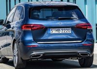Mercedes B W247 18+ LISTWA CHROM na Klapę bagażnik