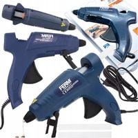 PISTOLET DO KLEJU NA GORĄCO 11mm 70W KLEJ STOJAK