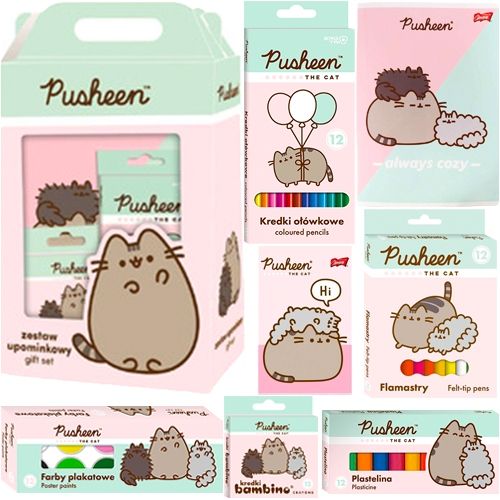 ZESTAW UPOMINKOWY PUSHEEN MINT 4877 zdjęcie 1