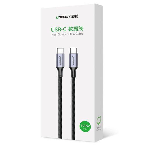 Kabel przewód USB-C Power Delivery 100W Quick Charge FCP 5A 3m szary na Arena.pl