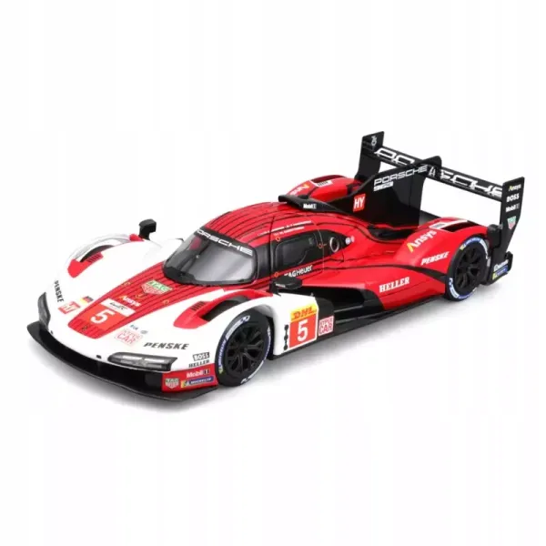 Auto metal., 1:24, PORSCHE 963, białe zdjęcie 1