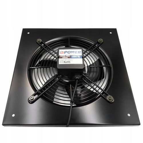 Wentylator przemysłowy osiowy ścienny WYCIĄGOWY 250mm 230V AC 2600rpm 65dB na Arena.pl