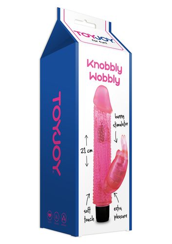 wibrator-knobbly wobbly pink na Arena.pl