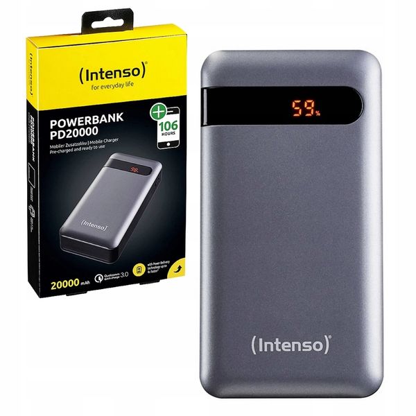 Powerbank 20000 mAh Quick Charge 3.0 Intenso zdjęcie 1
