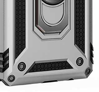 Spacecase Ring Nx Galaxy S10+ Srebrny zdjęcie 5