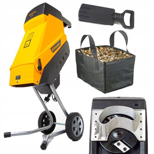 ROZDRABNIACZ ELEKTRYCZNY GŁADKOLUFOWY RĘBAK DO GAŁĘZI RIWALL RES 2545 na Arena.pl