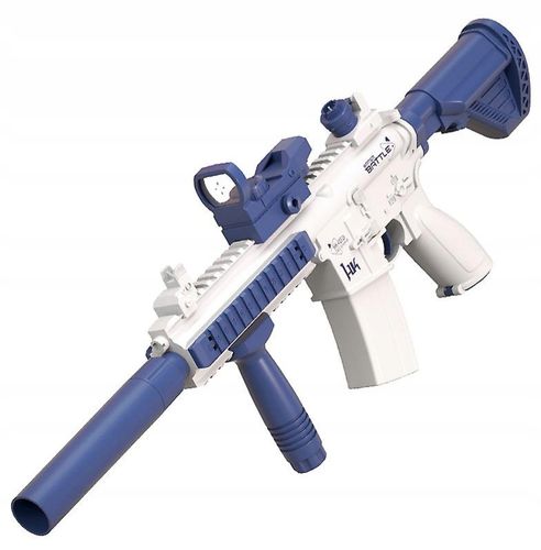 AUTOMATYCZNY ELEKTRYCZNY KARABIN PISTOLET NA WODĘ DUŻY MIOTACZ BLASTER na Arena.pl