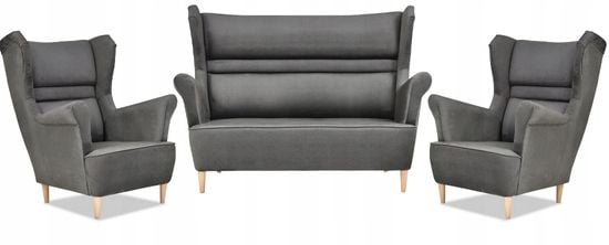 Zestaw wypoczynkowy sofa + 2 fotele Family Meble zdjęcie 1