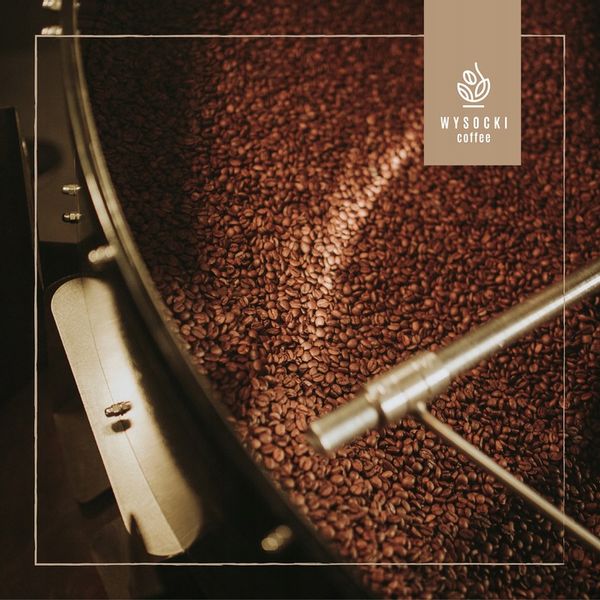 Kawa ziarnista WYSOCKI COFFEE - ESPRESSO BLEND 1kg zdjęcie 2
