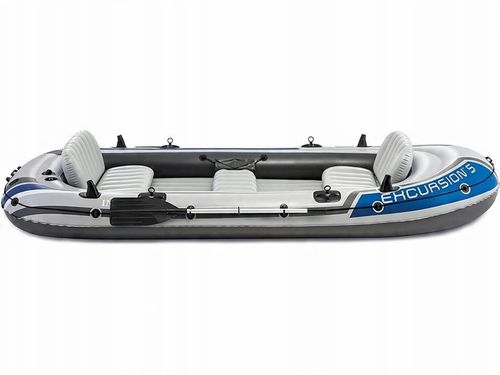 Łódź Intex 68325 EXCURSION 5 Set INTEX szary na Arena.pl