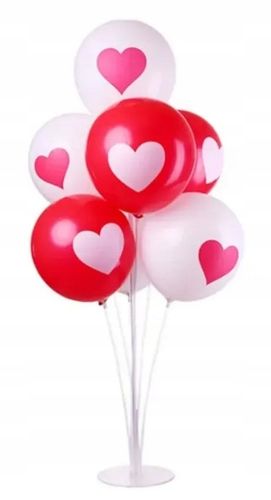 STOJAK NA BALONY STELAŻ DO BALONÓW BIAŁY ŚLUB WESELE KOMUNIA IHS 70 CM na Arena.pl