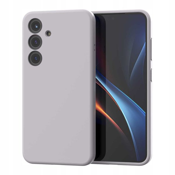 Spacecase Silicone Mag Galaxy S25 Light Purple zdjęcie 10