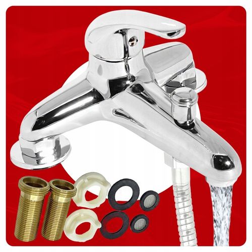 BATERIA WANNOWA STOJĄCA 2-OTWOROWA 145MM MOSIĄDZ RETRO KLASYCZNA NAWANNOWA na Arena.pl