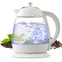 Czajnik elektryczny, szklany ETA Crystal 3154 90010 biały