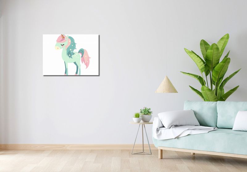 Obraz 70x50cm Jednorożec Marzeń zdjęcie 2