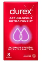 durex sensitive extra feucht 8 szt. - prezerwatywy silnie nawilżone
