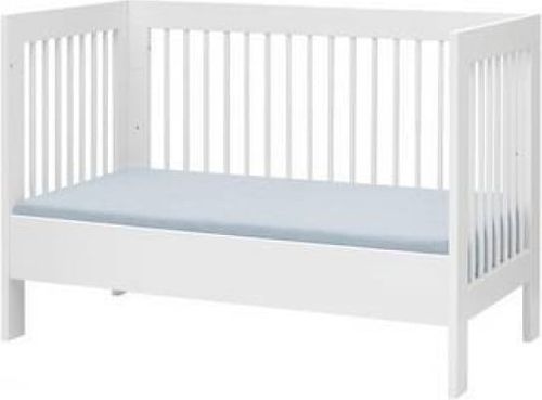 Łóżeczko 60x120 cm dla Dziecka Białe Basic na Arena.pl