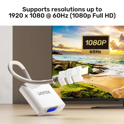 Unitek Nowy adapter HDMI do VGA Y-6333C01 na Arena.pl