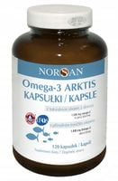 Norsan Omega-3 ARKTIS 1500 mg kapsułki Naturalny olej z dorsza arktycznego