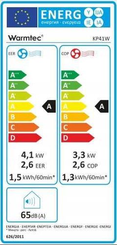 WARMTEC Klimatyzator przenośny KP41W z Wi-Fi - DROPSHIPPING na Arena.pl