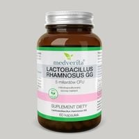 LACTOBACILLUS RHAMNOSUS 5 mld CFU mikrokapsułkowany probiotyk - 60 kapsułek