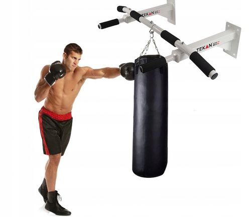 DRĄŻEK DO PODCIĄGANIA ŚCIENNY TRENINGOWY GIMNASTYCZNY DO ĆWICZEŃ NA WOREK na Arena.pl