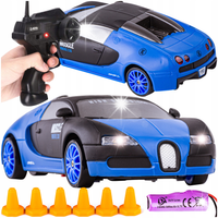 ZESTAW BUGATTI Samochód zdalnie STEROWANY 4x4 RC Auto na PILOTA do DRIFTU