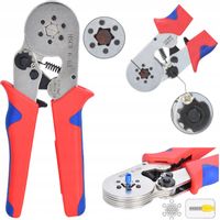 ZACISKARKA SZEŚCIOKĄTNA PRASKA TULEJEK DO KABLI HSC8-6-6 0,25 mm² - 6 mm²