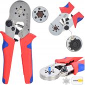 ZACISKARKA SZEŚCIOKĄTNA PRASKA TULEJEK DO KABLI HSC8-6-6 0,25 mm² - 6 mm²