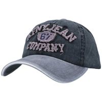 CZAPKA z Daszkiem BEJSBOLÓWKA przecierana JEANS