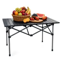 Stolik 118x55cm wędkarski turystyczny składany na balkon biwak taras